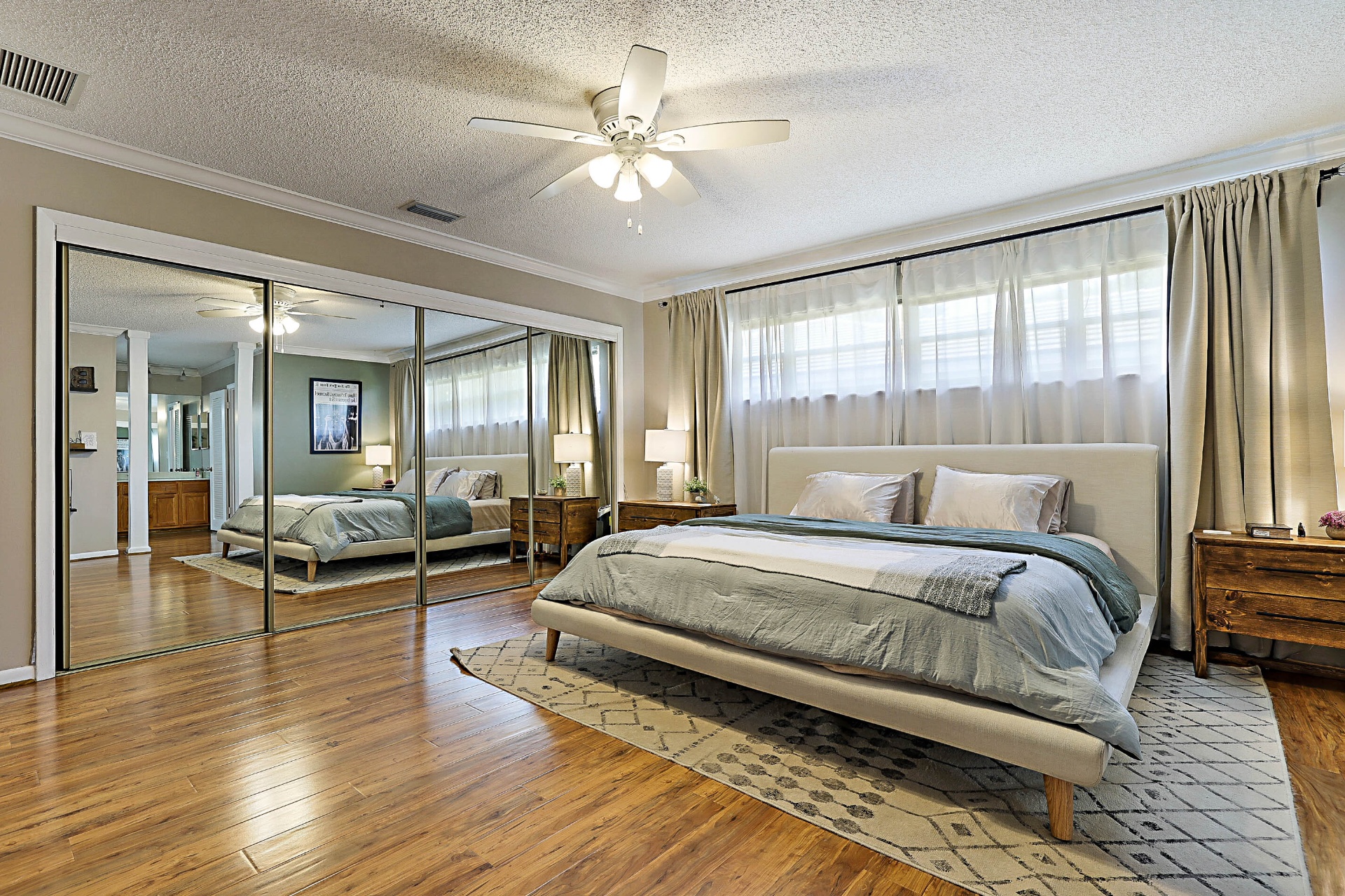 Primary bedroom at Sonrisa Way