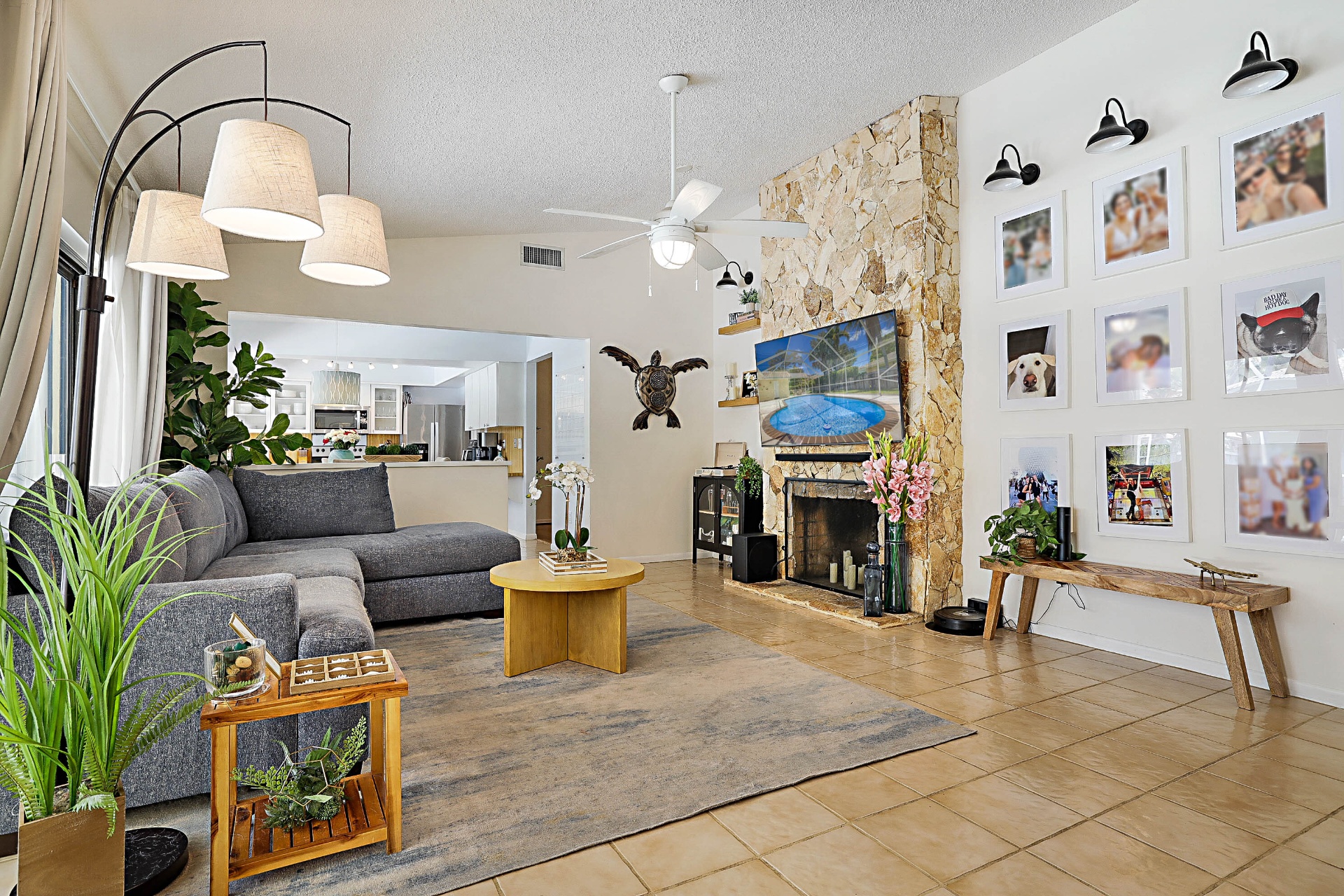 Living room at Sonrisa Way